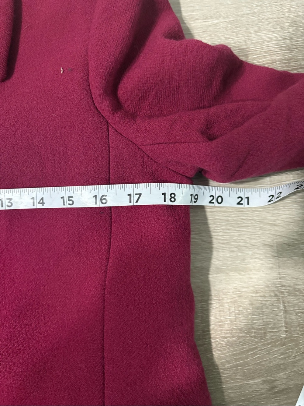 J. Crew Women's Raspberry Red Pea Coat - Picture 7 of 8